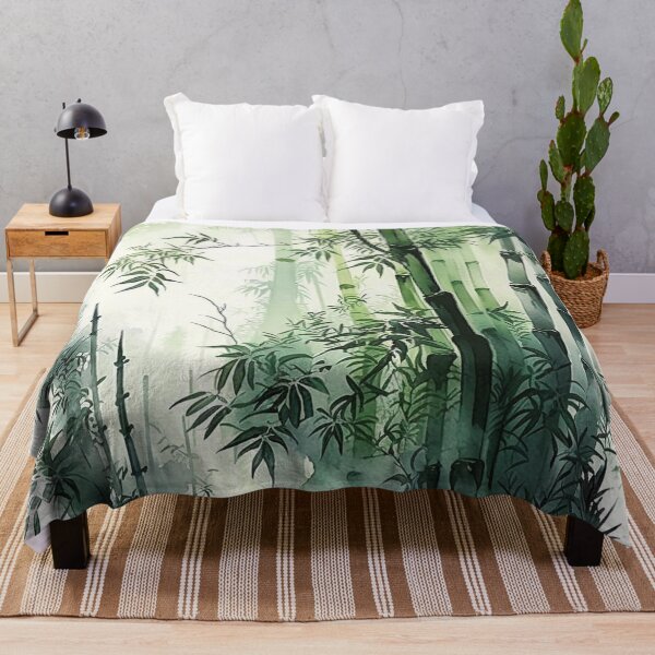 Item preview, bamboo forest watercolor designed and sold by shokA Design.