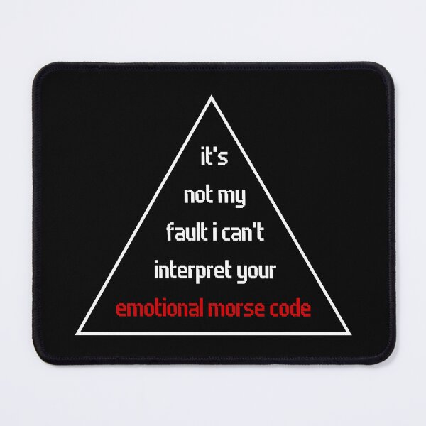 Item preview, emotional morse code designed and sold by BluenoseArt.