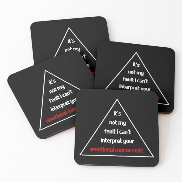 Item preview, emotional morse code designed and sold by BluenoseArt.