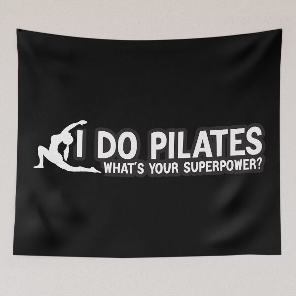 Item preview, I Do Pilates What's your Superpower? designed and sold by Azz4art.