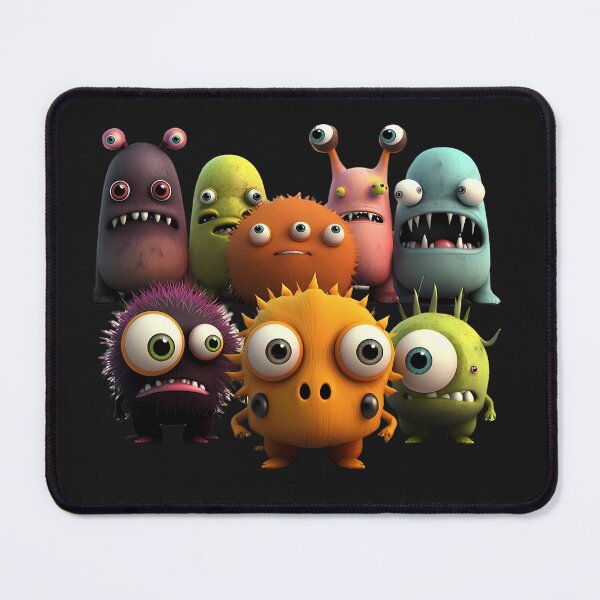 Item preview, cute cartoon monster designed and sold by AlexF90.