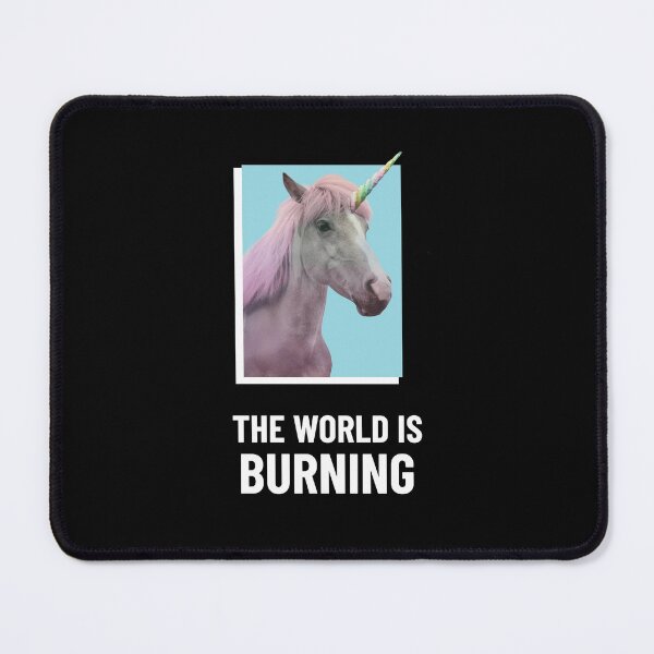 Item preview, The World is Burning - Nihilism for Nihilist Design designed and sold by Shirtlify.