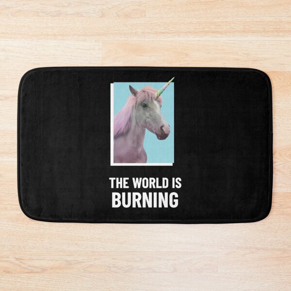 Item preview, The World is Burning - Nihilism for Nihilist Design designed and sold by Shirtlify.