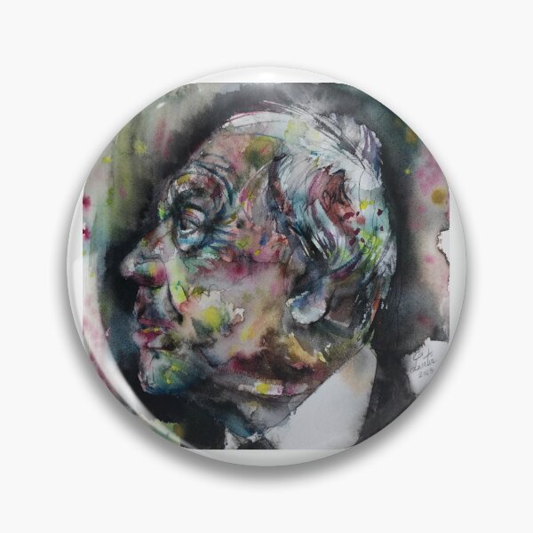 Item preview, BORGES - watercolor portrait .6 designed and sold by lautir.