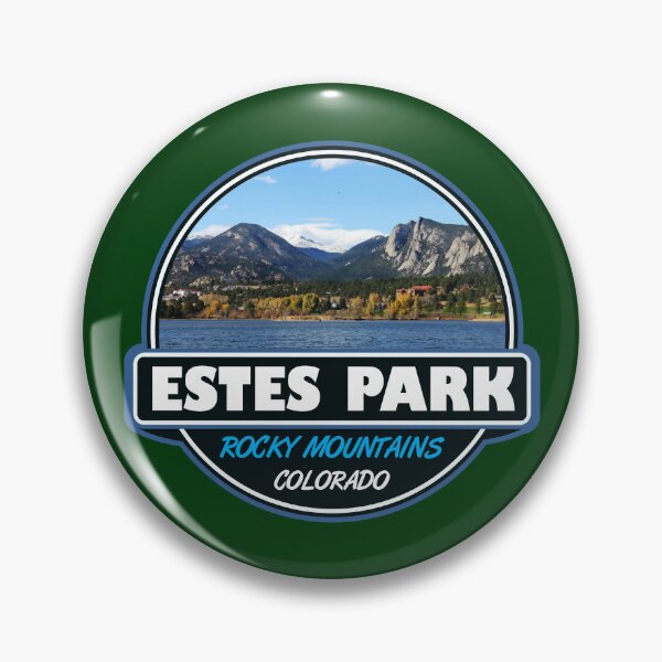 Item preview, Estes Park Colorado Travel Art Emblem designed and sold by KrisSidDesigns.