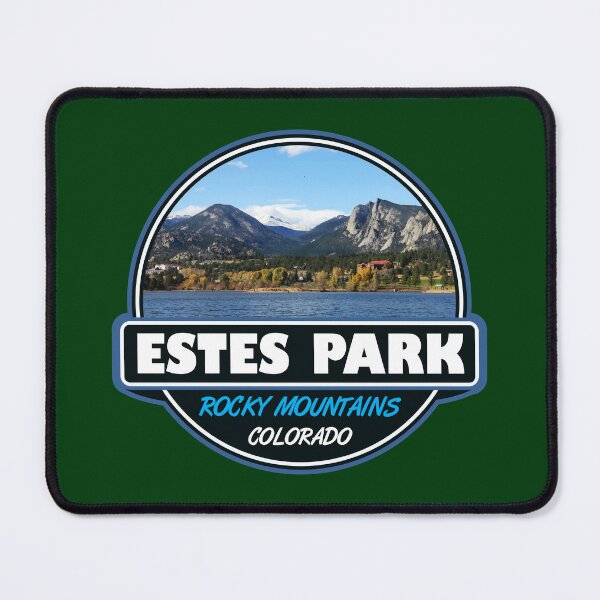 Item preview, Estes Park Colorado Travel Art Emblem designed and sold by KrisSidDesigns.