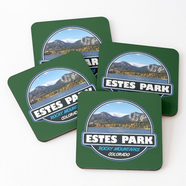 Item preview, Estes Park Colorado Travel Art Emblem designed and sold by KrisSidDesigns.