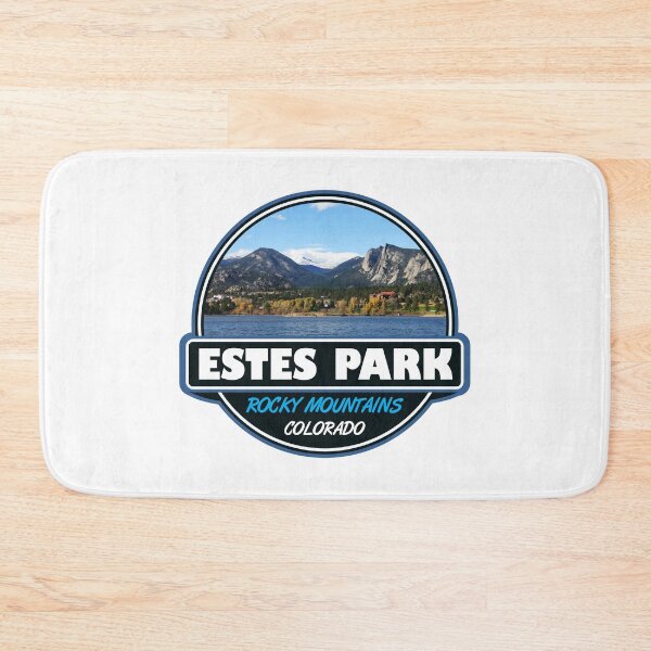 Item preview, Estes Park Colorado Travel Art Emblem designed and sold by KrisSidDesigns.