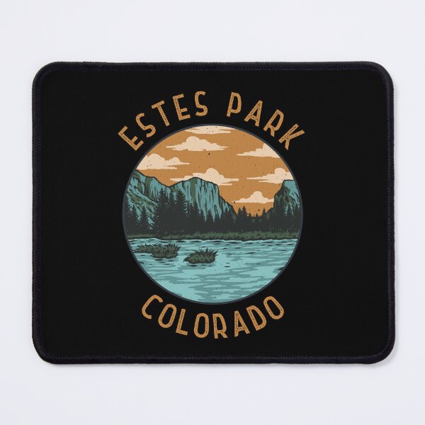 Item preview, Estes Park Colorado Distressed Circle designed and sold by KrisSidDesigns.