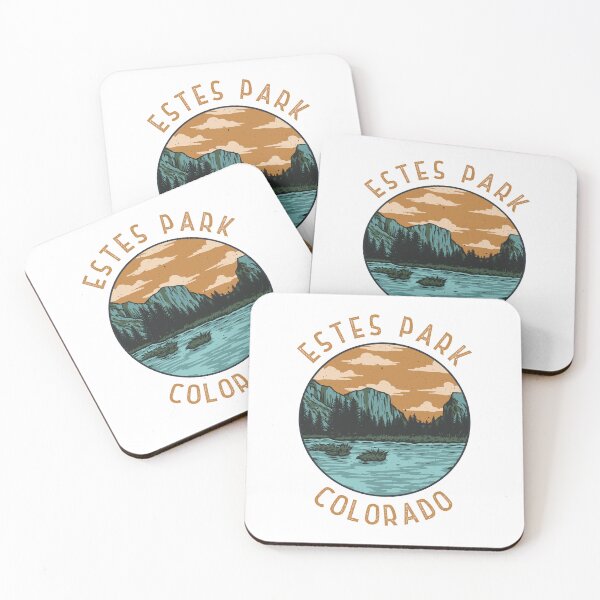 Item preview, Estes Park Colorado Distressed Circle designed and sold by KrisSidDesigns.