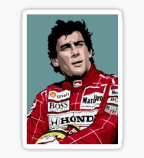 Ayrton Senna Sticker