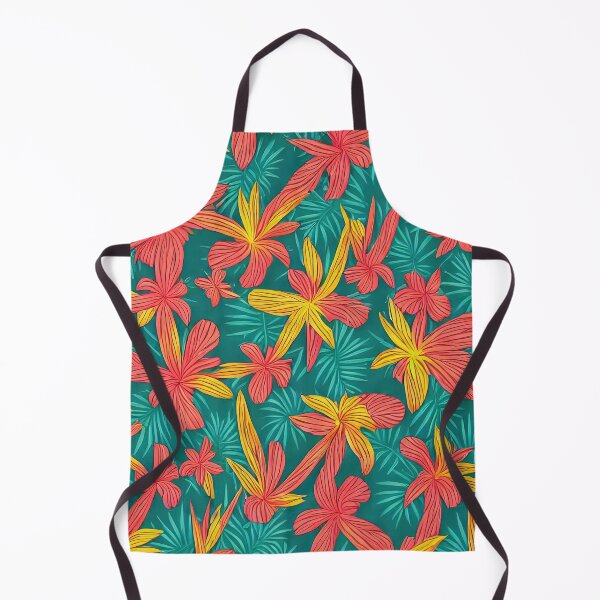 Item preview, Tropical Hawaiian Patterns - Exotic Island Theme Throw Pillow designed and sold by Sowari-Pillows.
