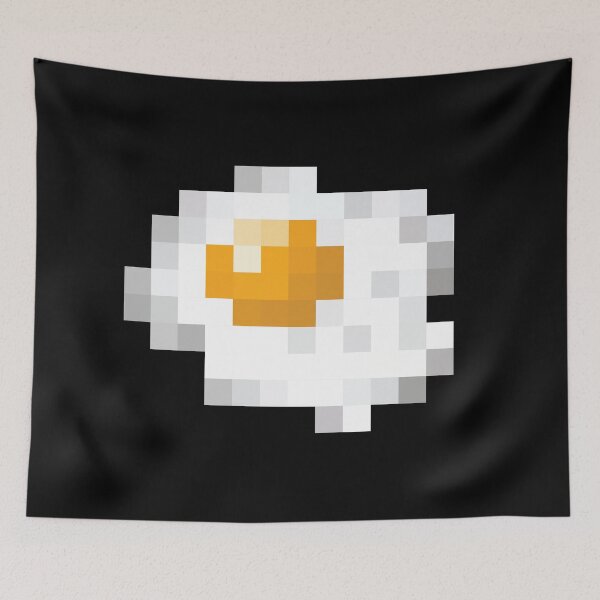 Item preview, Pixelated fried egg designed and sold by Vesna-designs.