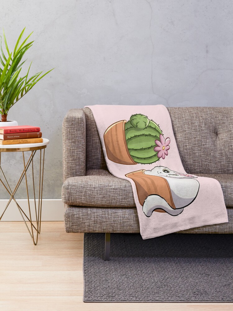 Cat outlet cactus blanket