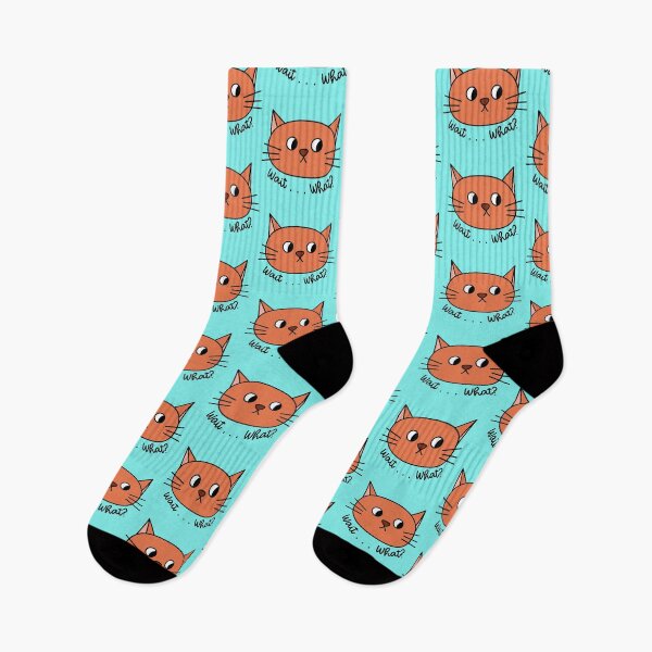 Item preview, Confused Cat Graphic - Wait. . . What? designed and sold by QuipSally.