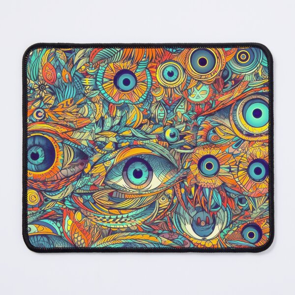 Item preview, Pattern - Kaleidoscope Eyes designed and sold by Stacey Hallock.