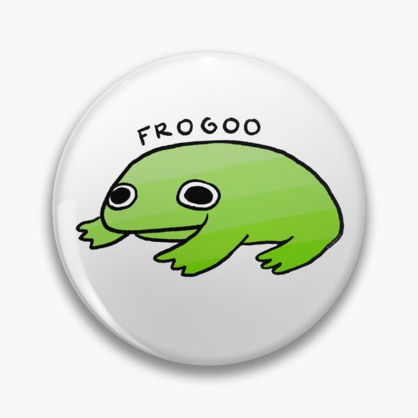 Item preview, FROGOO | Cute Green Frog, Frog Sticker, Funny Frog Art  designed and sold by iristocat.