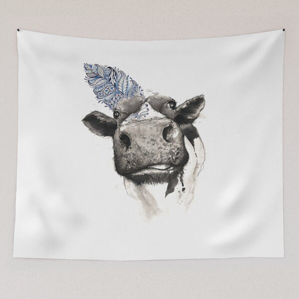 Item preview, cow classic t shirt designed and sold by hachoumy.