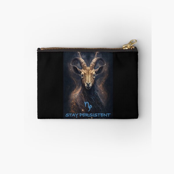 Item preview, Capricorn Stay Persistent designed and sold by AdvancedApe.