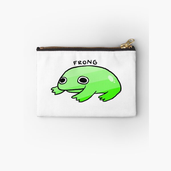 Item preview, FRONG | Cute Green Frog, Frog Sticker, Funny Frog Art  designed and sold by iristocat.