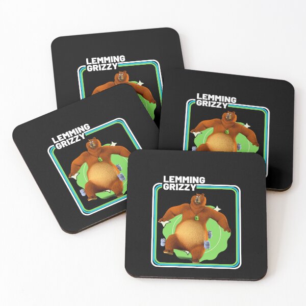 Item preview, grizzy and lemmings toys designed and sold by comicc.