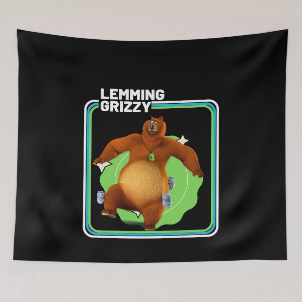 Item preview, grizzy and lemmings toys designed and sold by comicc.