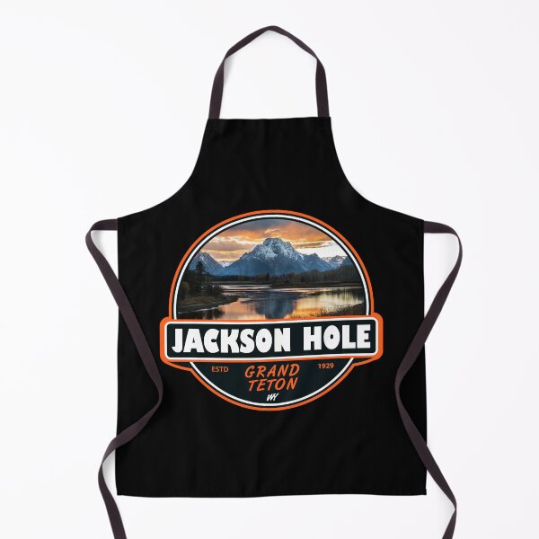 Item preview, Jackson Hole Wyoming Travel Art Emblem designed and sold by KrisSidDesigns.