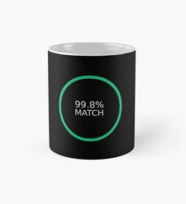 Hang the Dj 99.8% Match Black Mirror Mug