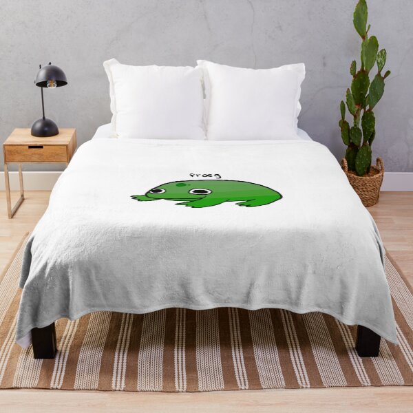 Item preview, FRŒG | Cute Green Frog, Frog Sticker, Funny Frog Art  designed and sold by iristocat.