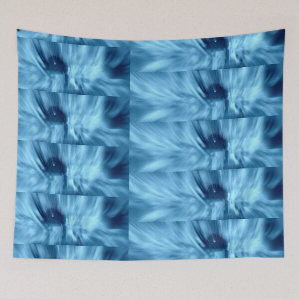 Item preview, blue blob ina blue pattern;-  by smiley100. designed and sold by smiley100.