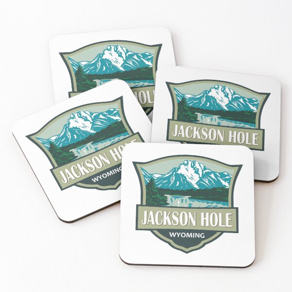 Item preview, Jackson Hole Wyoming Travel Retro Badge designed and sold by KrisSidDesigns.