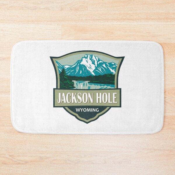 Item preview, Jackson Hole Wyoming Travel Retro Badge designed and sold by KrisSidDesigns.