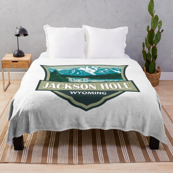 Item preview, Jackson Hole Wyoming Travel Retro Badge designed and sold by KrisSidDesigns.
