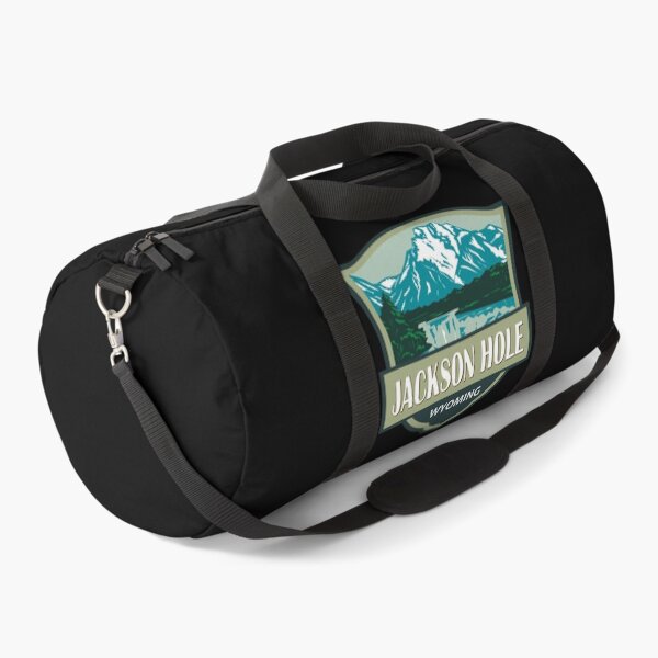 Item preview, Jackson Hole Wyoming Travel Retro Badge designed and sold by KrisSidDesigns.