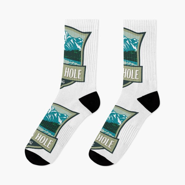 Item preview, Jackson Hole Wyoming Travel Retro Badge designed and sold by KrisSidDesigns.