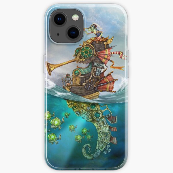 The Frog Prince at sea iPhone Soft Case