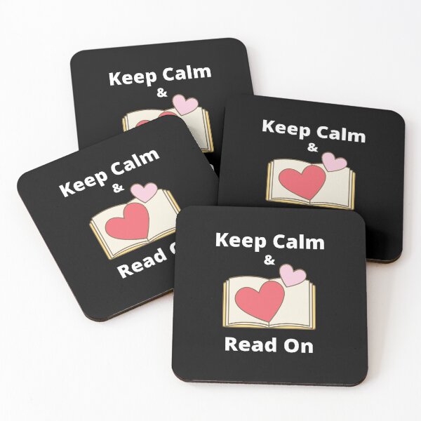 Item preview, Keep Calm And Read On - Funny and Cute quotes designed and sold by Designspot2020.