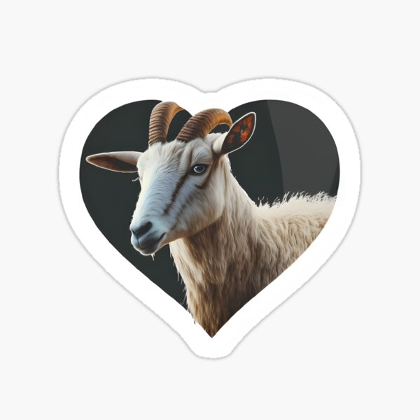 Item preview, Goat in a heart designed and sold by mtamri.