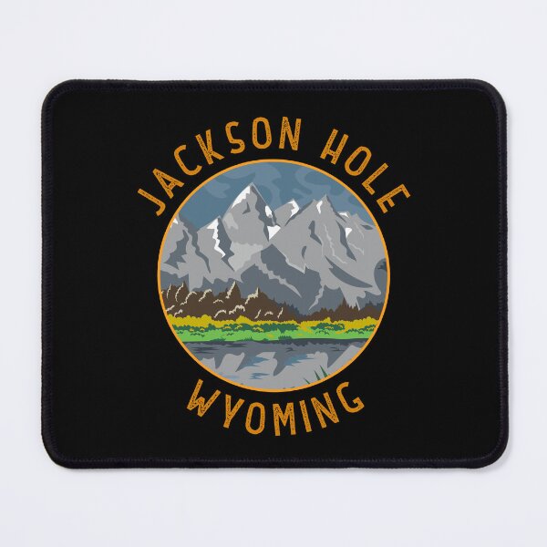Item preview, Jackson Hole Wyoming Distressed Circle designed and sold by KrisSidDesigns.