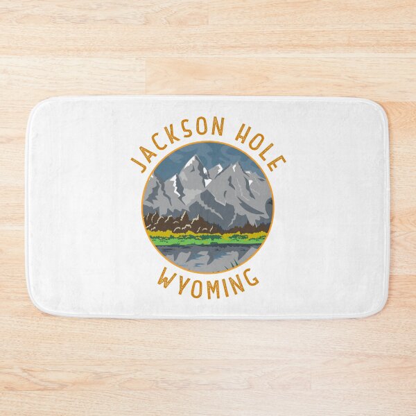 Item preview, Jackson Hole Wyoming Distressed Circle designed and sold by KrisSidDesigns.