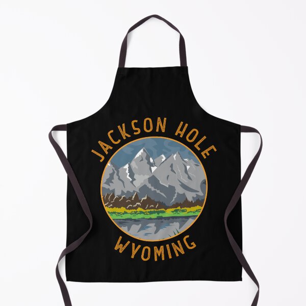 Item preview, Jackson Hole Wyoming Distressed Circle designed and sold by KrisSidDesigns.