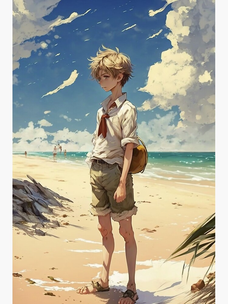 Anime Landscape: Anime Beach Background