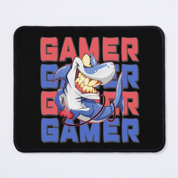 Item preview, Gamer Shark designed and sold by RockBeeDesigns.