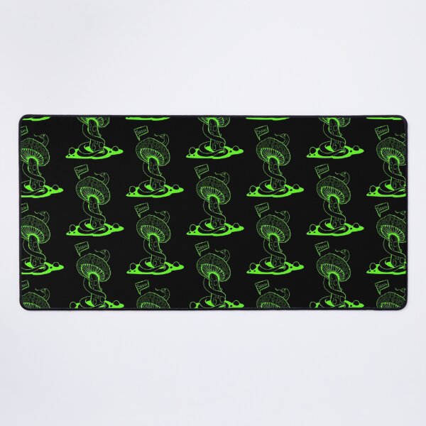 Item preview, Poisonous acid neon green mushroom with bubbles and snake designed and sold by MalkyTea.