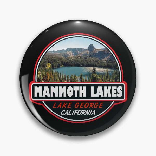 Item preview, Mammoth Lakes California Travel Art Emblem designed and sold by KrisSidDesigns.