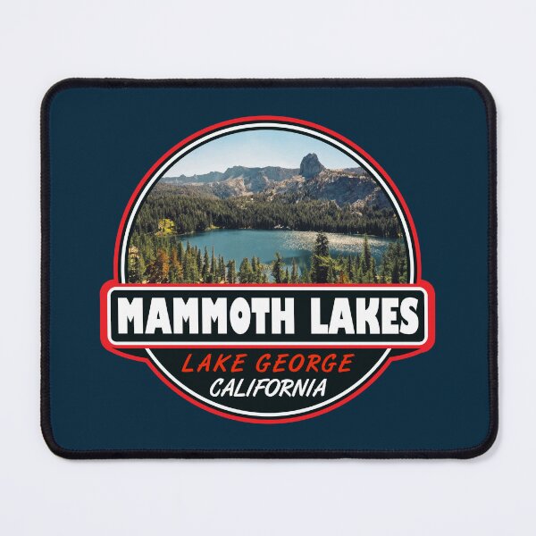 Item preview, Mammoth Lakes California Travel Art Emblem designed and sold by KrisSidDesigns.