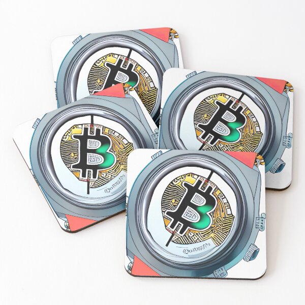 Artikelvorschau, Bitcoin Armband Uhr grün entworfen und verkauft von whatcryptodo.