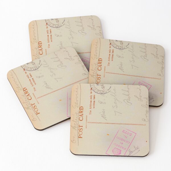 Item preview, Vintage Postcard Phone Case designed and sold by gildedfinches.