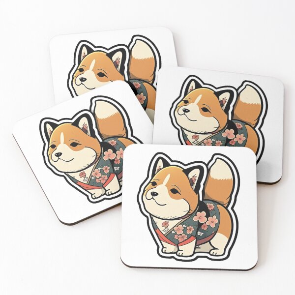 Item preview, Cute dog cartoon japane style designed and sold by Mychicstuff.