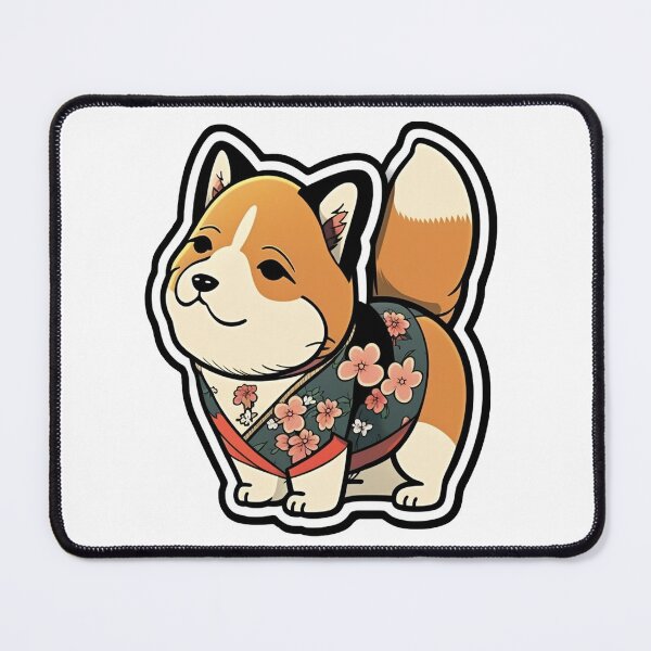 Item preview, Cute dog cartoon japane style designed and sold by Mychicstuff.